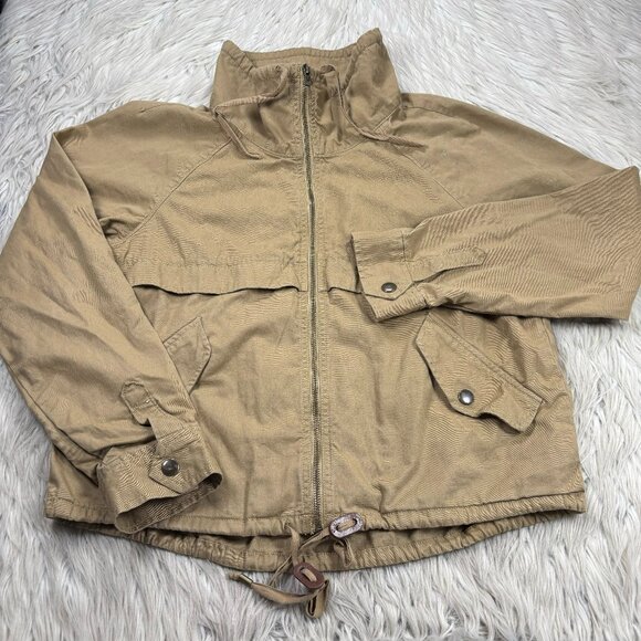 LOFT Mock Neck Field Utility Jacket - Picture 1 of 8